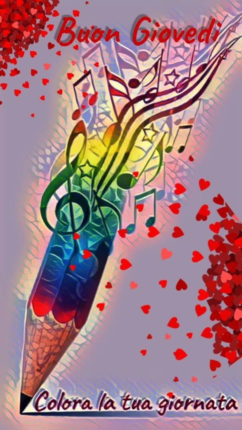 Buon giovedì arcobaleno