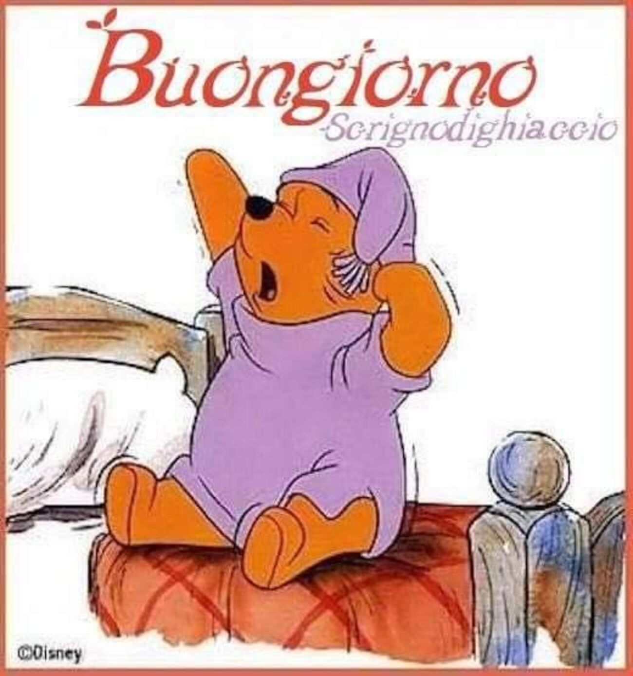 Winnie The Pooh ti augura Buona Giornata