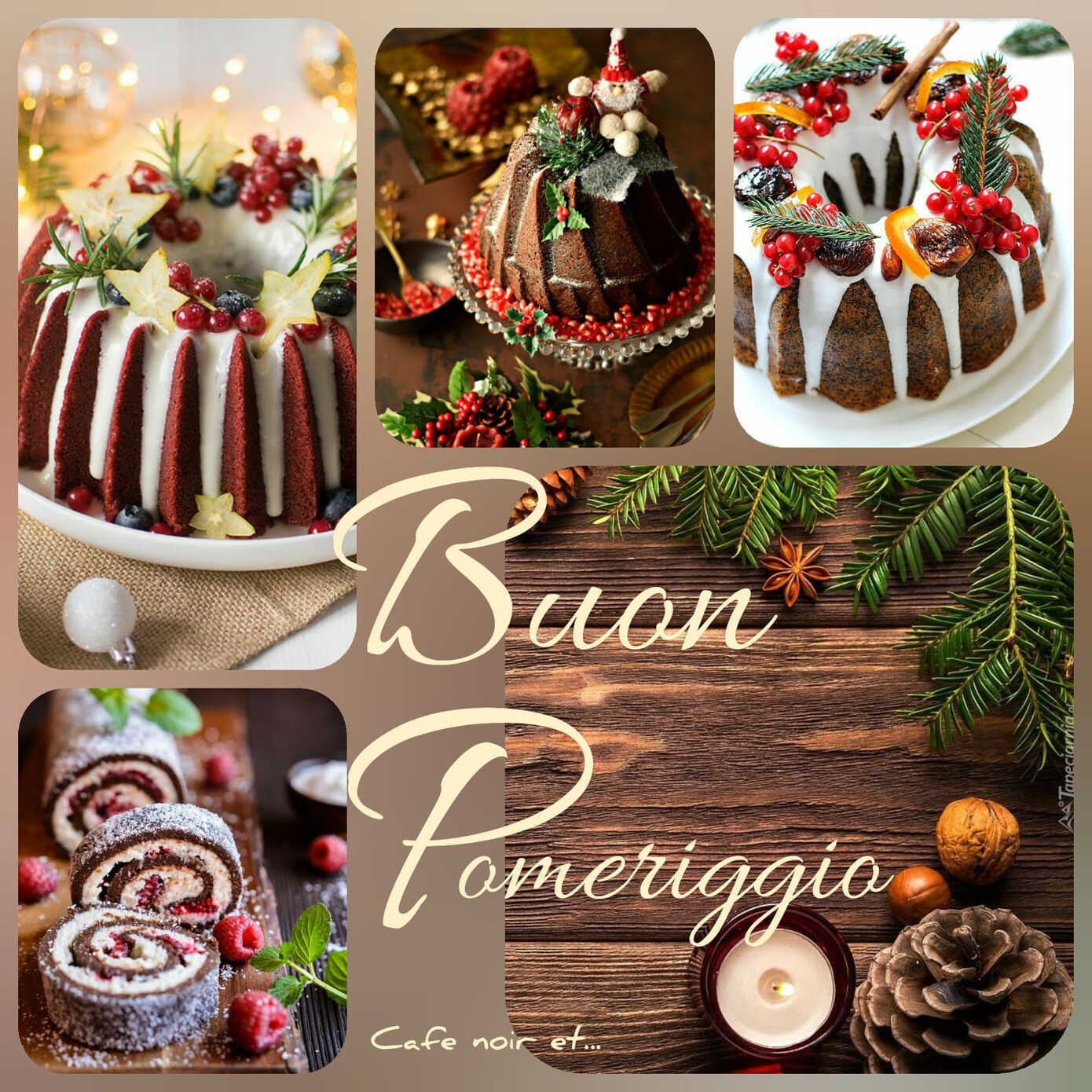 Buon pomeriggio con i dolci di Natale