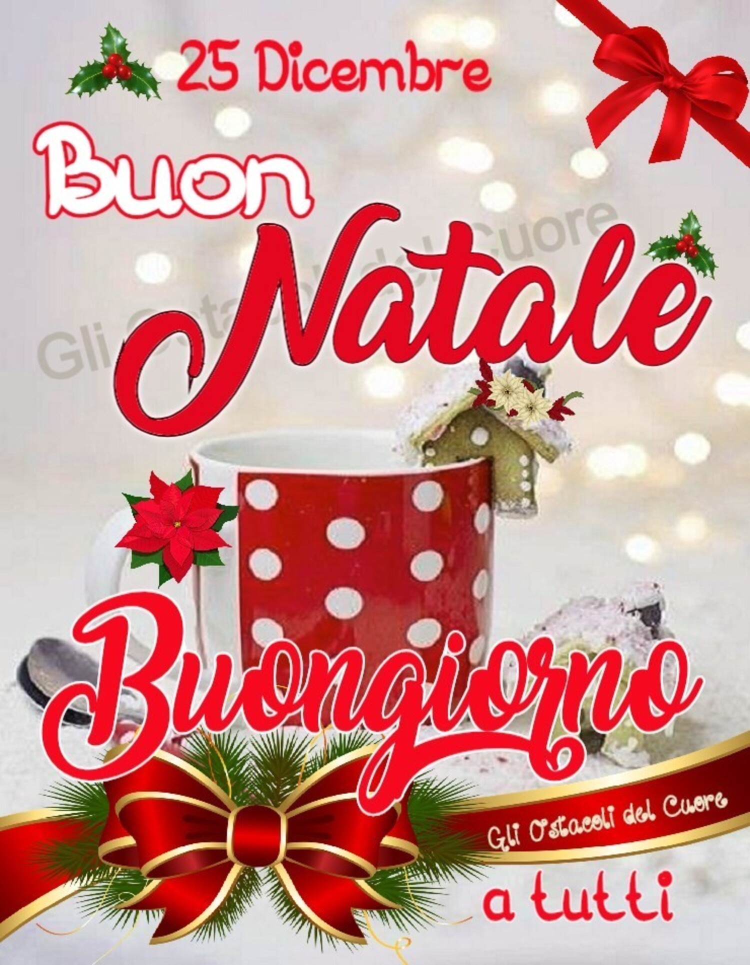 Buon Natale Buongiorno a tutti 25 Dicembre